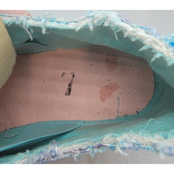 Blowfish Malibu Playwire-F-T Sneakers Blue Tie Dye Size 7 Slip-On - Picture 13 of 13